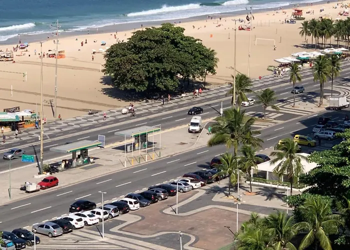 Copacabana On The Beach With A Beautiful View!